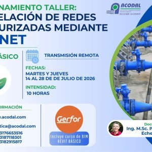 Entrenamiento Taller: Modelación de Redes Presurizadas Mediante EPANET y Curso BIM Revit Básico