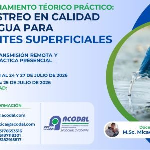 Curso Muestreo en Calidad de Agua para Fuentes Superficiales