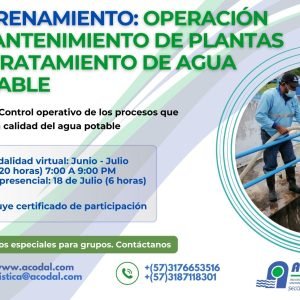 Operación y Mantenimiento de Plantas de Tratamiento de Agua Potable
