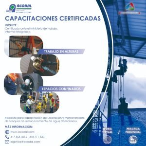 Capacitaciones Certificadas Trabajo en Alturas - Espacios Confinados
